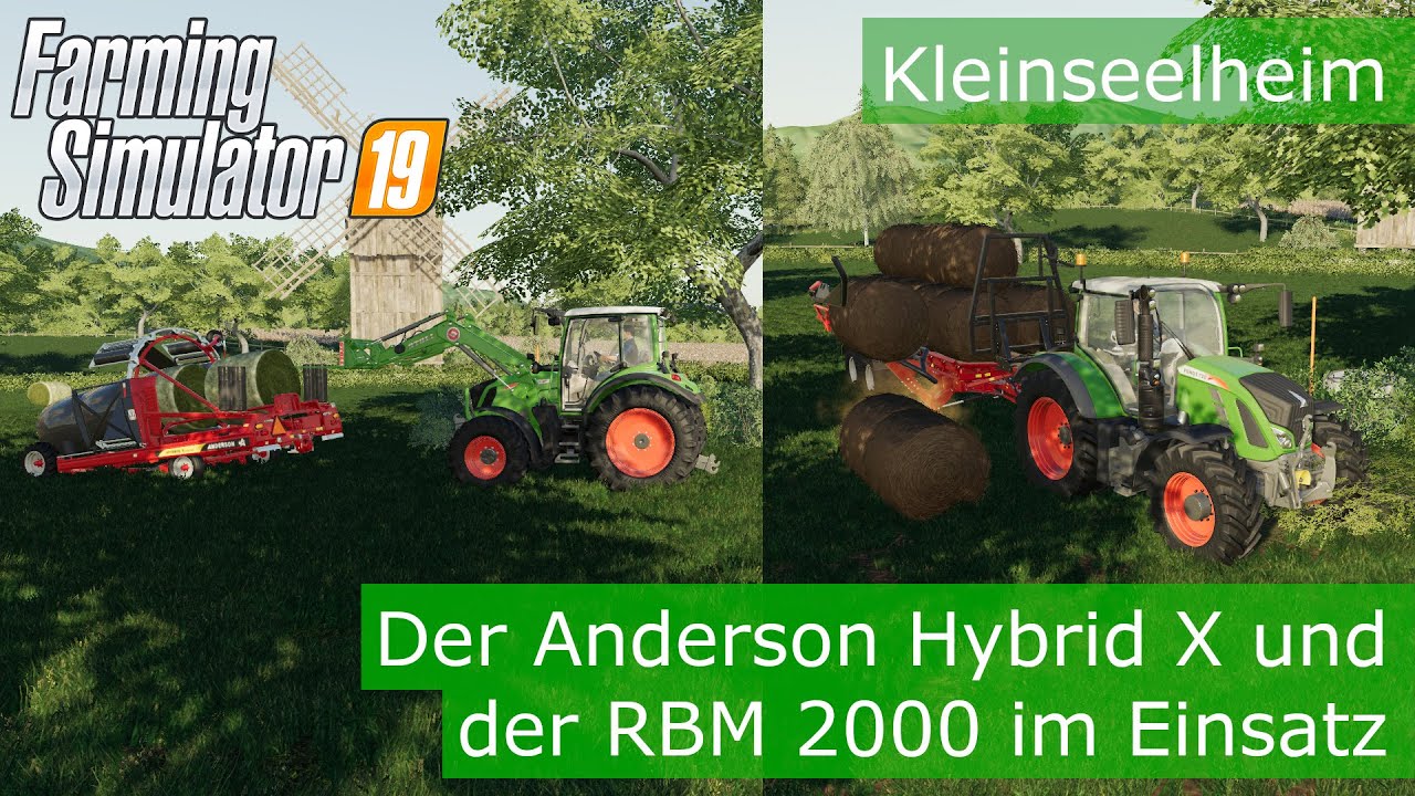 Der Anderson Hybrid X und der RBM 2000 im Einsatz | Kleinseelheim | Farming Simulator 19 (S03E05)