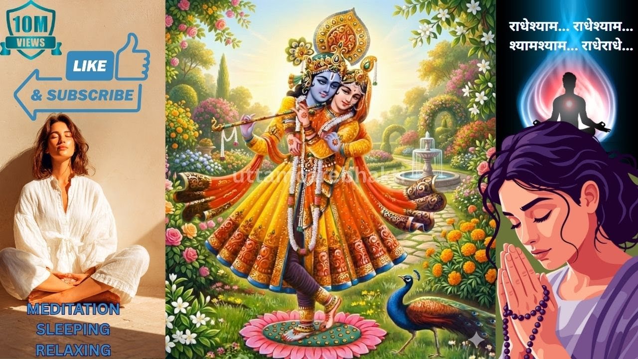 Radhe Shyam राधेश्याम  श्यामश्याम राधेराधे  Sleeping Kirtan | Meditation Kirtan