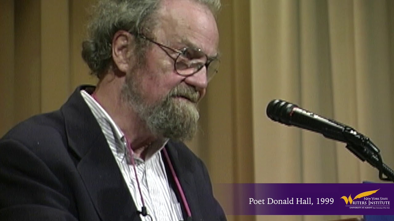 Poet Donald Hall Reads From His Work (1999)