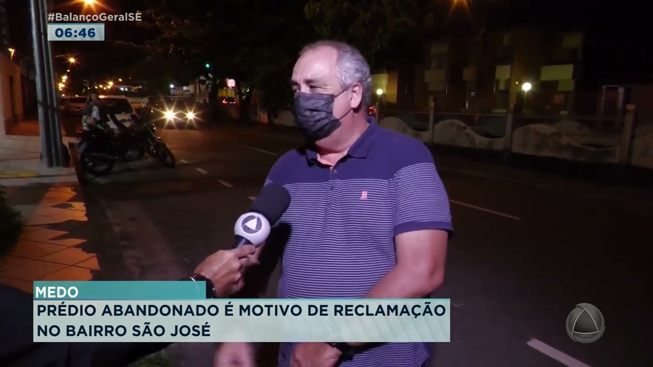Prédio abandonado é motivo de reclamação no bairro São José - Balanço Geral Manhã