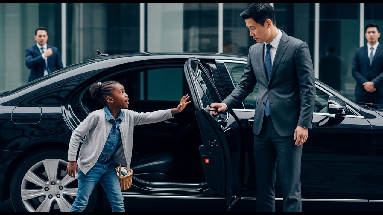 The Little Black Girl overheard the Driver--Stop the Korean Mafia Boss From entering the Car.