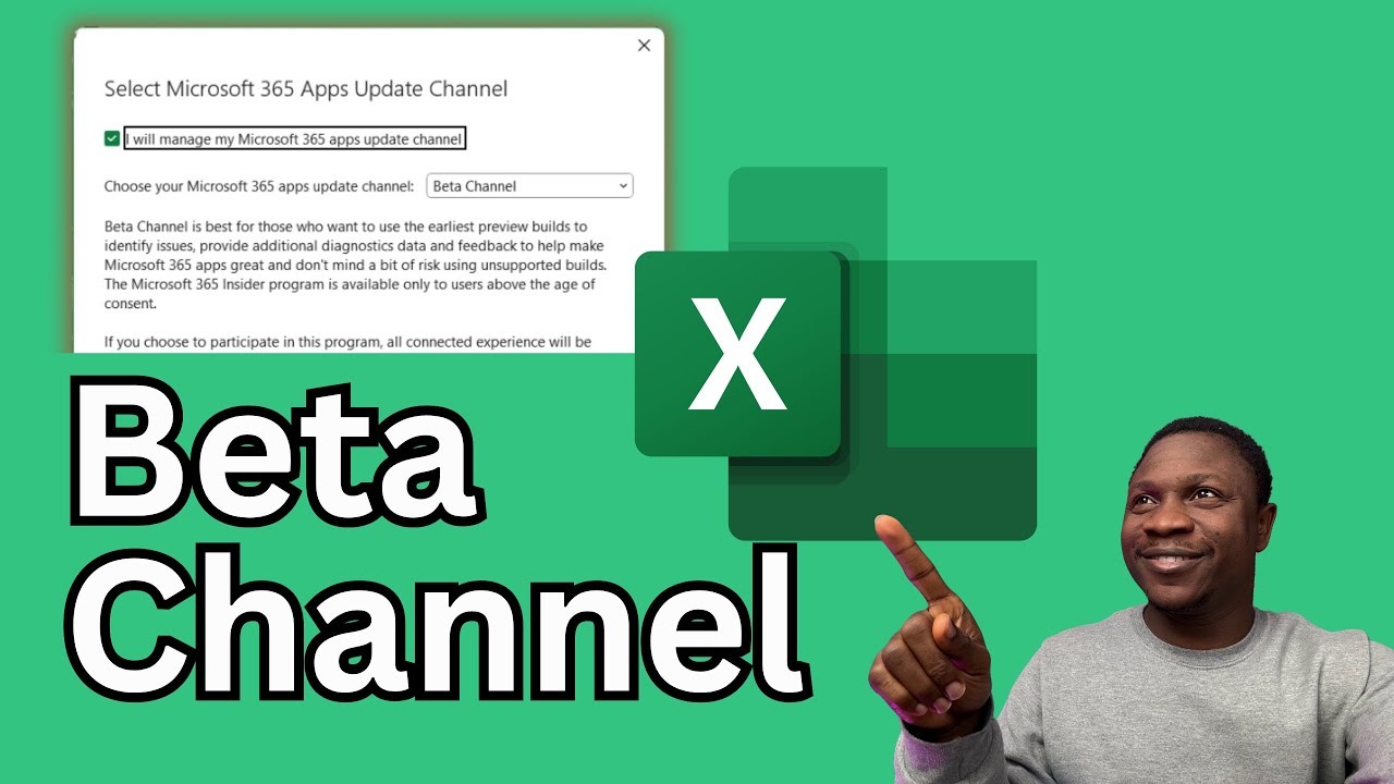 How to Enroll for Microsoft 365 Insider Program (Enable Beta Channel in Microsoft Excel)