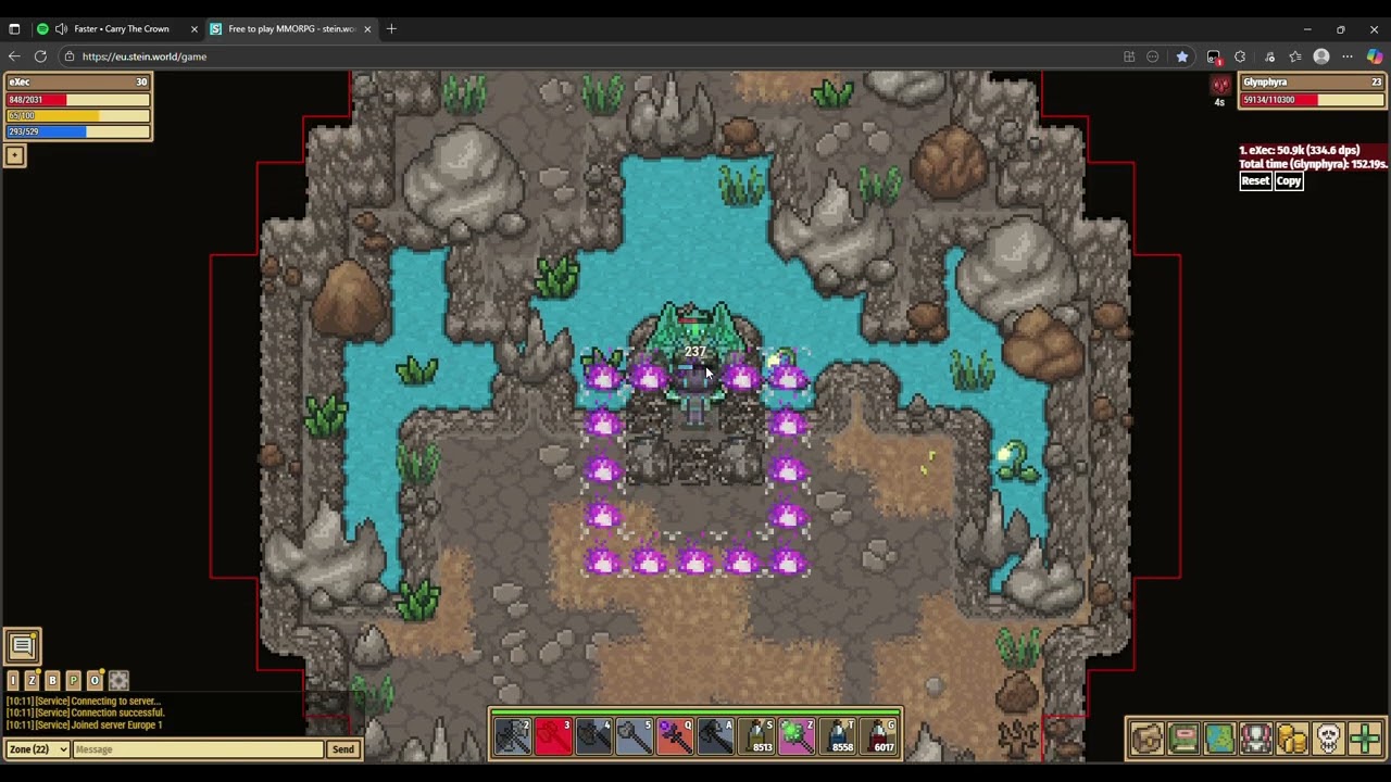 Glynphyra's Hort Solo Speedrun 5:35