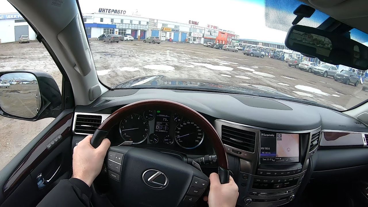 2013 LEXUS LX570 POV TEST DRIVE