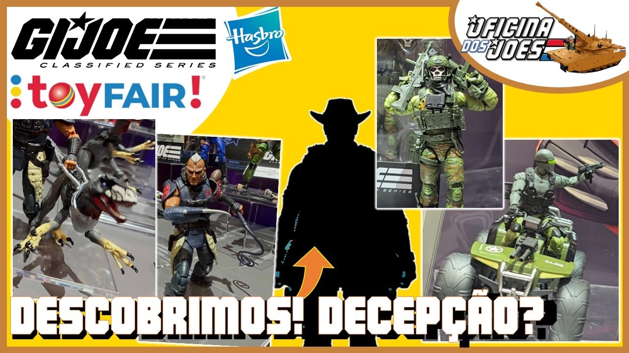#toyfair NY 2026 - Mas que revelações foram essas? - GIJoe Classified - #oficinadosjoes