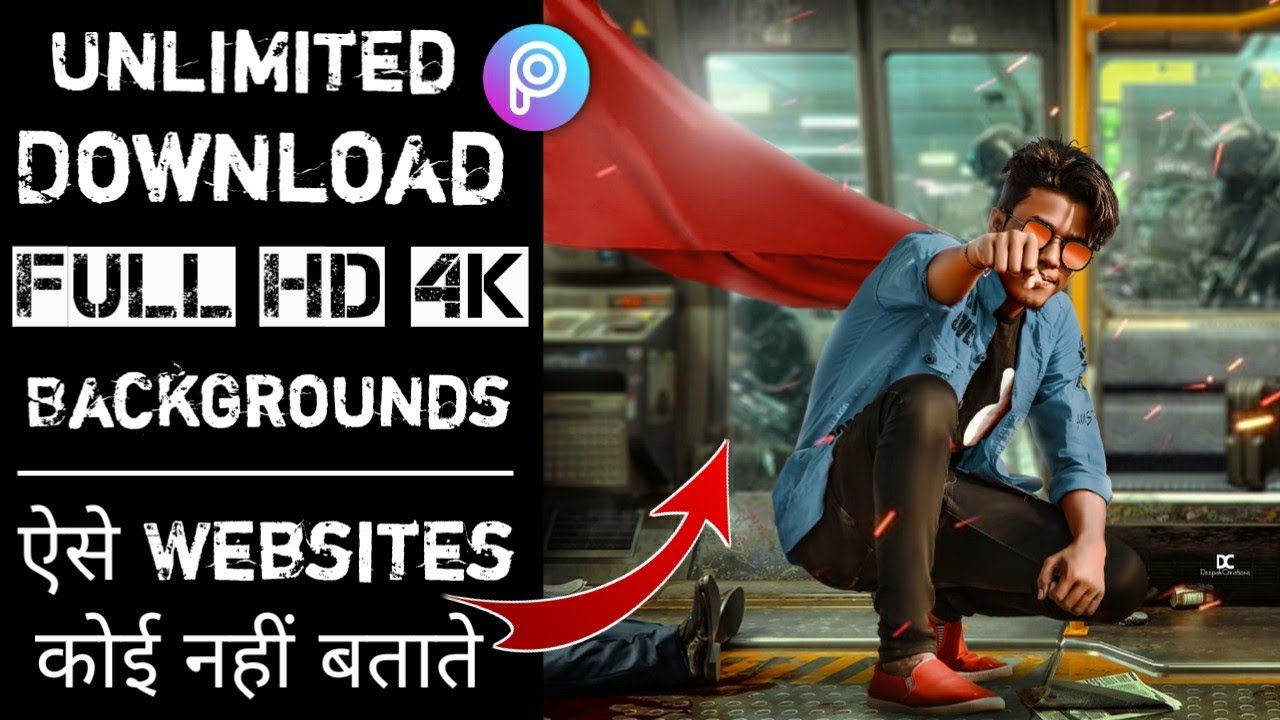 How To Download Full HD 4K Backgrounds Download For Photo Editing | Best Website For Backgrounds