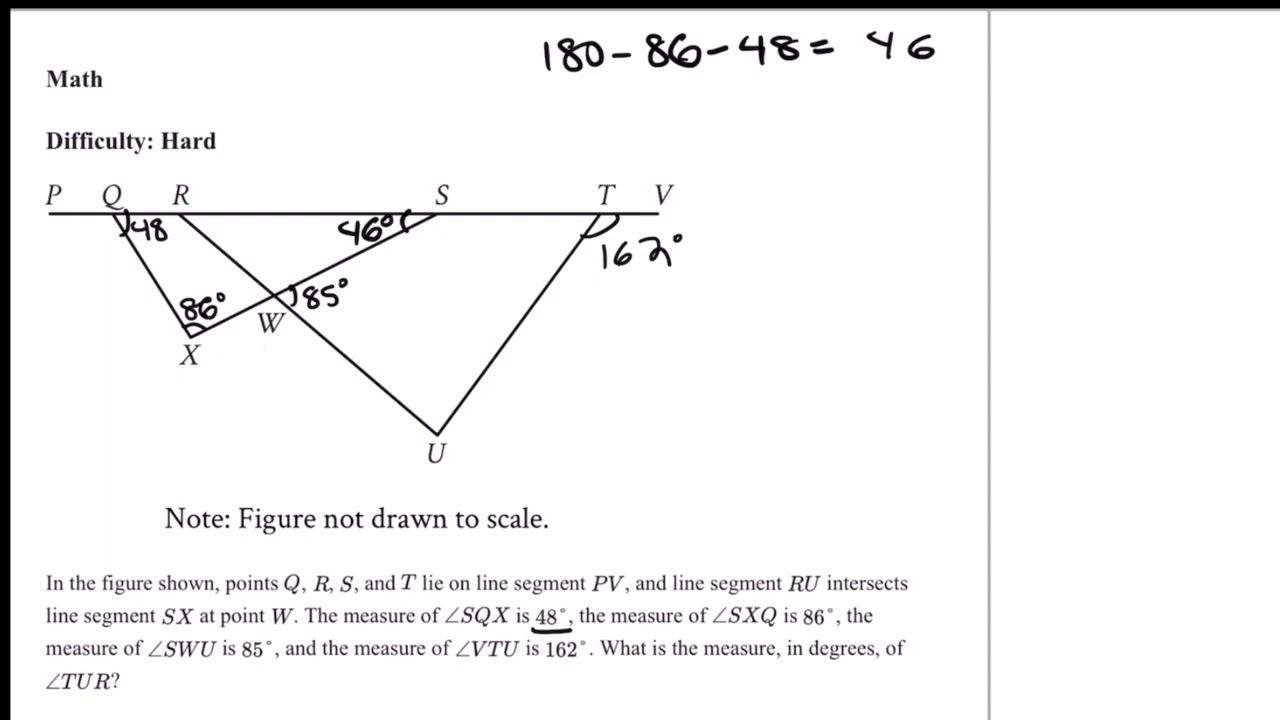 Trigonometry & Geometry (SAT Question Bank e10d8313)