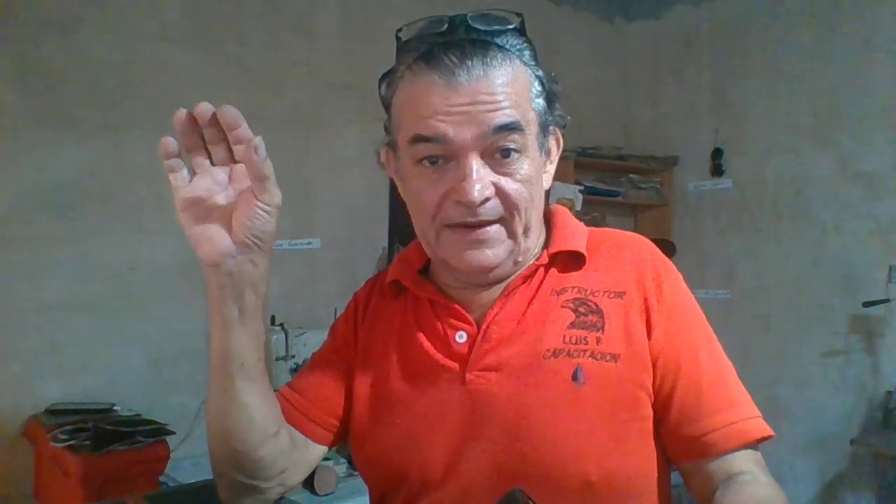LUIS F. RUIZ: Aparado, guarnición de capellada, volteada, o cosida y vuelta
