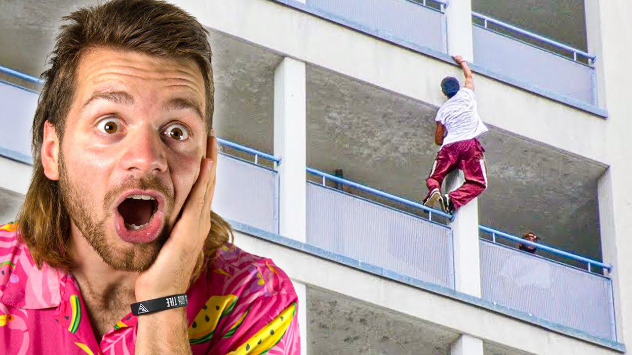 KRANKE Parkour-Session von Travis Verky & Joe Scandrett in Berlin | Jan Schlappen reagiert