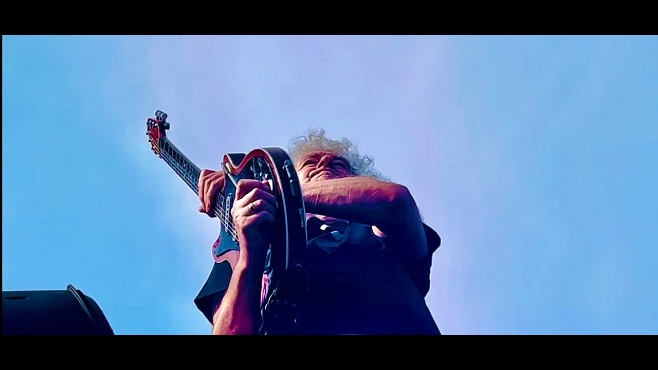 Brian May and Jean - Michel Jarre soundcheck Bratislava STARMUS 10 May 2024 Part 1