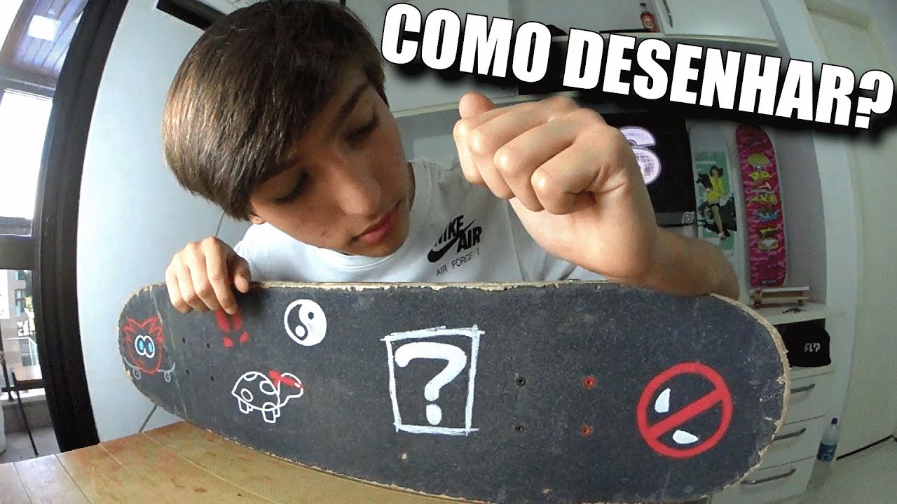 COMO DESENHAR NO SKATE? MUITO FÁCIL!