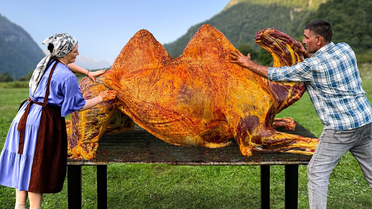 Baking Camel Underground! Favorite Dish of the Egyptian Pharaohs