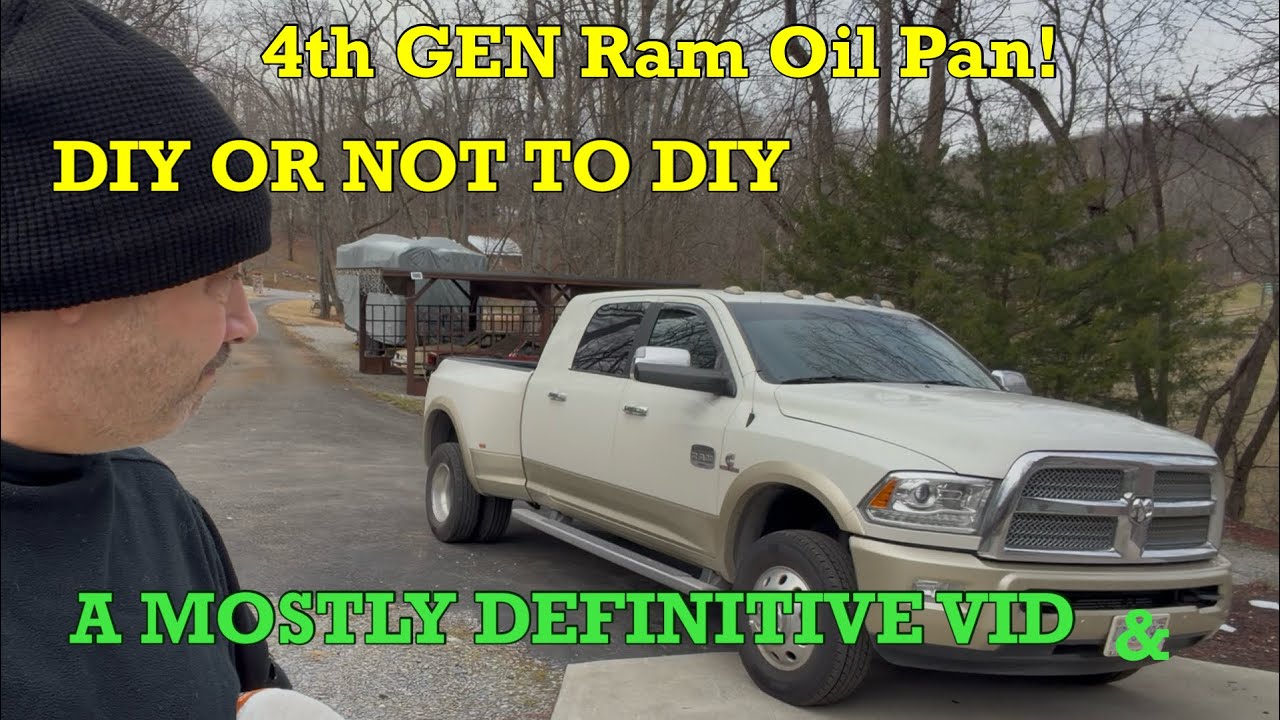 4th Gen Ram 6.7L Oil Pan Gasket!