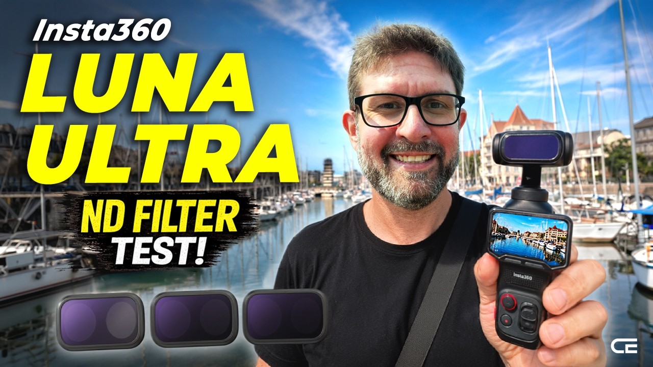 Insta360 Luna Ultra: Czy oryginalne filtry ND są tego warte?