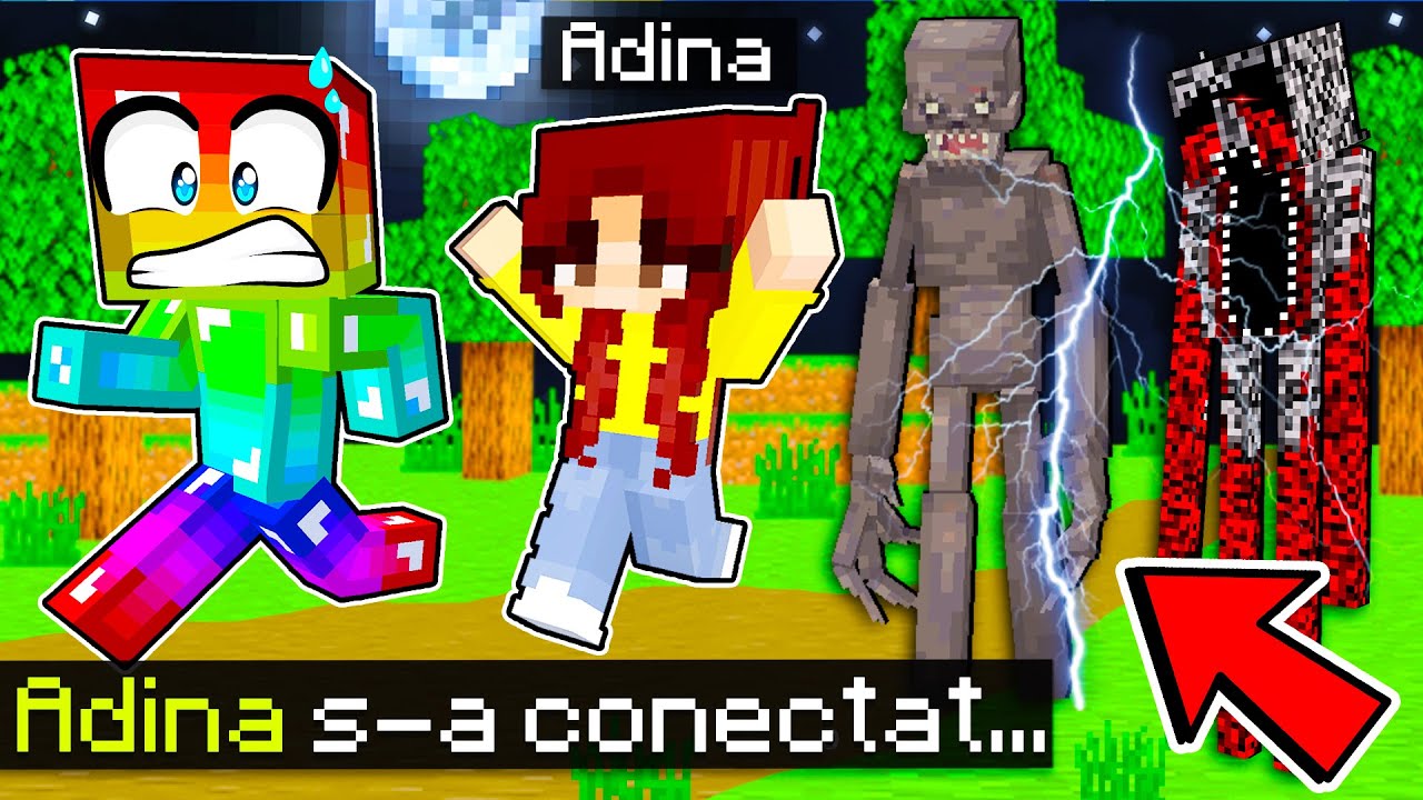 o FATA a intrat pe SERVERUL MEU de Minecraft HORROR!