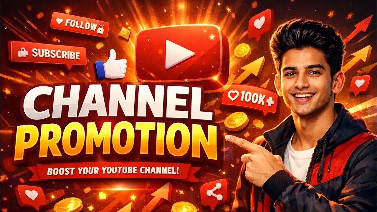 *🚀 Get 100 Subscribers FAST! 🔥*🎁 *Free YouTube Channel Promotion*📺 *YouTubeChannel Chaking*