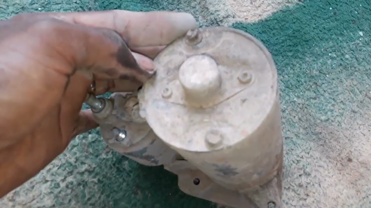 Uno Fire motor de arranque/partida escova colada, não da partida, resolvido.