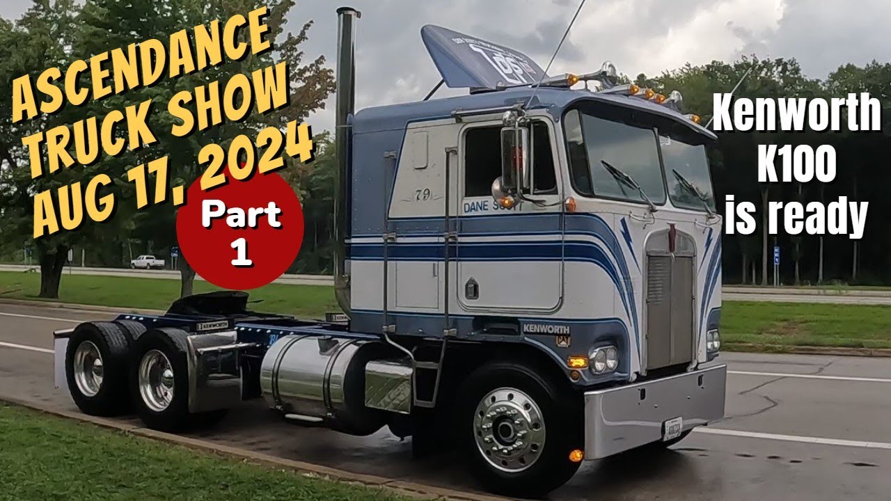 Ascendance TRUCK SHOW 8-18-24 Kenworth K100 CABOVER is ready