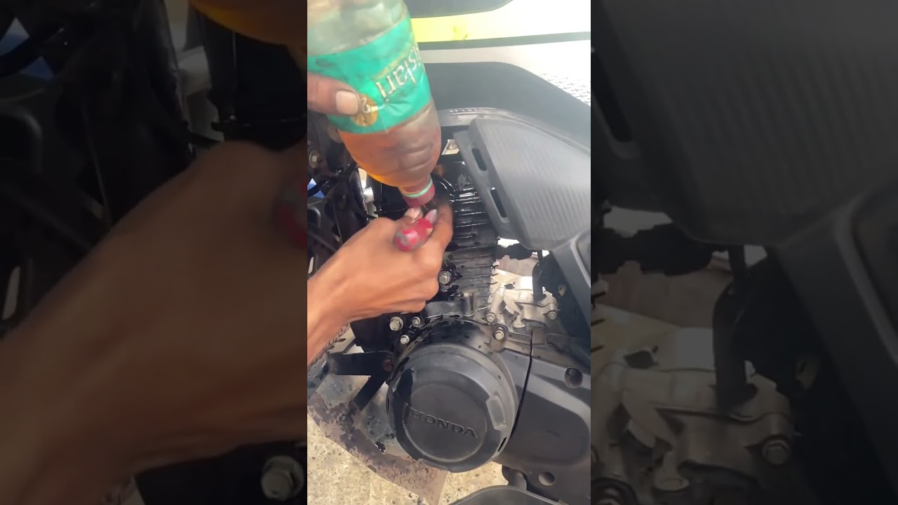 Honda sp shine 125 head leakage problem solve #ahmad143 #ahmadmotorsgarage