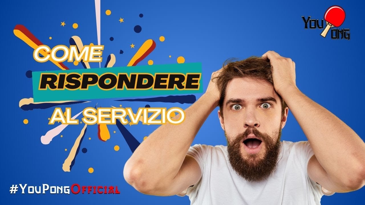 La risposta al servizio nel ping pong 🏓