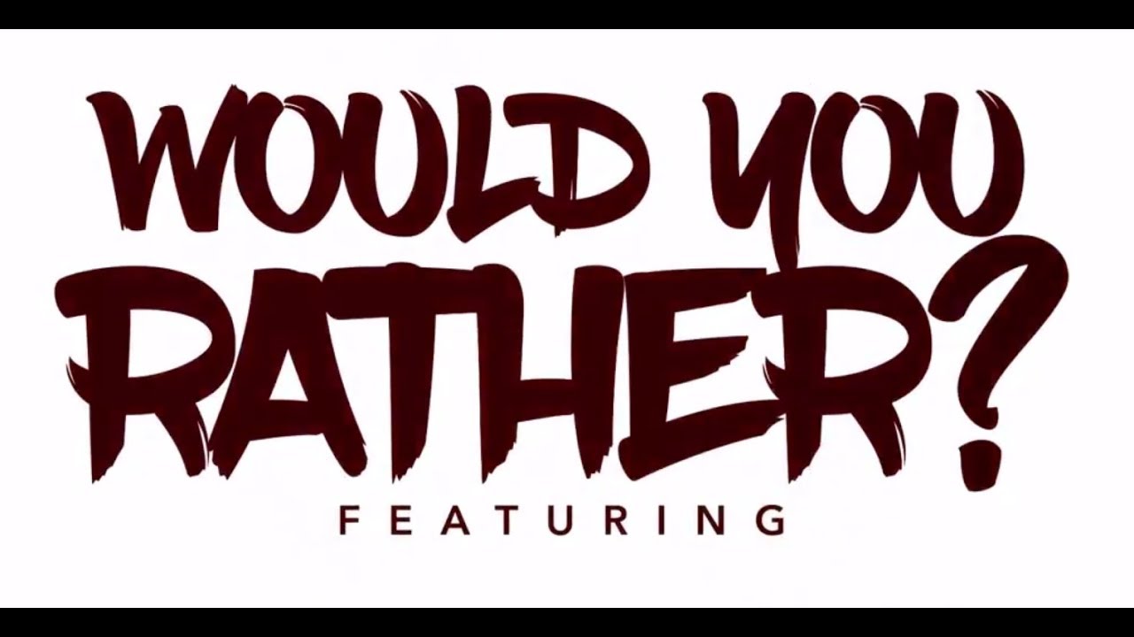 WOULD YOU RATHER? featuring Pietro Boselli and Graham Caygill