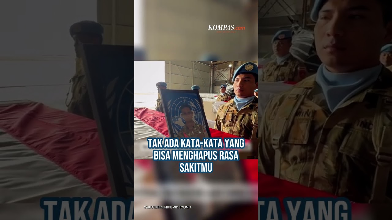 UNIFIL отдает последние почести трем солдатам Вооруженных сил Индонезии, погибшим в Ливане: их не...