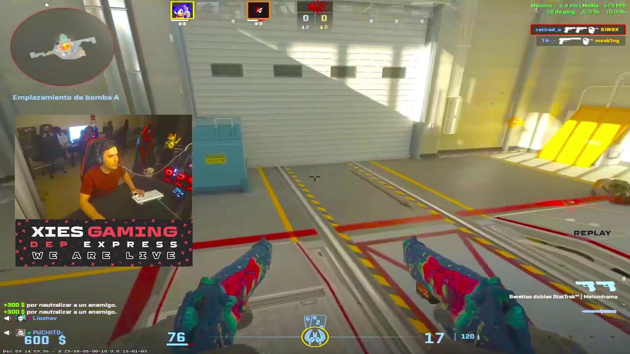 CS2 GAMEPLAY 🔴 FANTADEP [ MAP ] 00-00-00 [ X ] 00 | 00 C00 - WEB:TEAMXIES.COM [ XIES ] COCHABAMBA