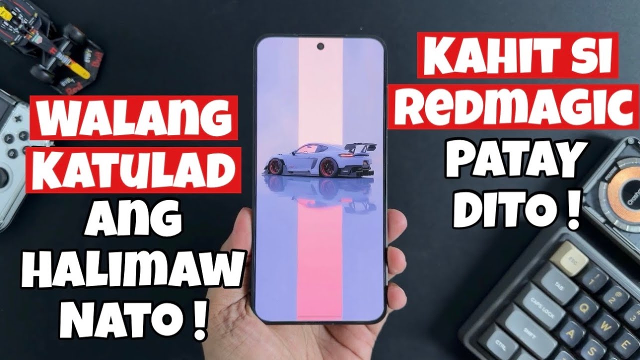PERFECT COMBINATION TO AS A GAMING PHONE ! ( TINALO PA SI REDMAGIC )