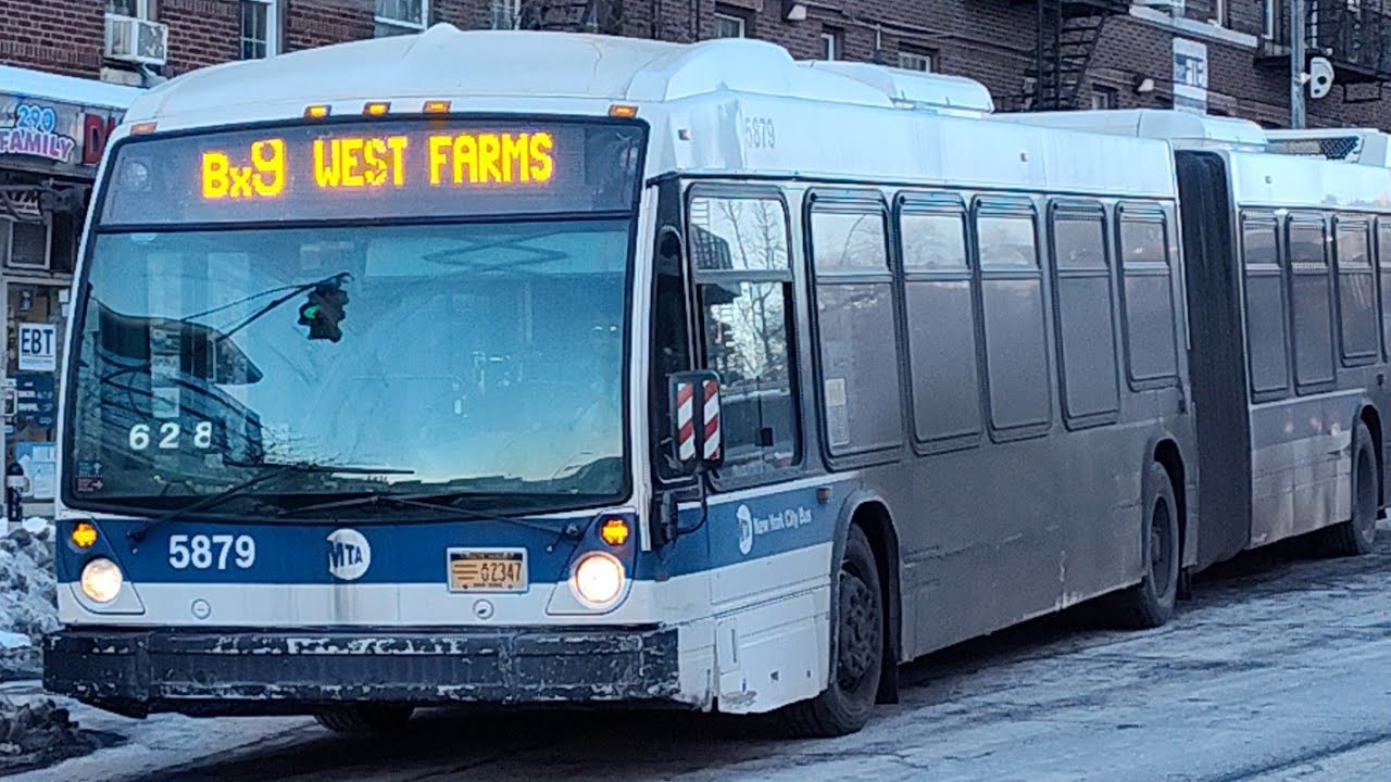 MTA LFSAs LFS HEV XD60 NYC Bus Bx9 Bx12 SBS Bx22 Bx28 Bx38 E Kingbridge Road.