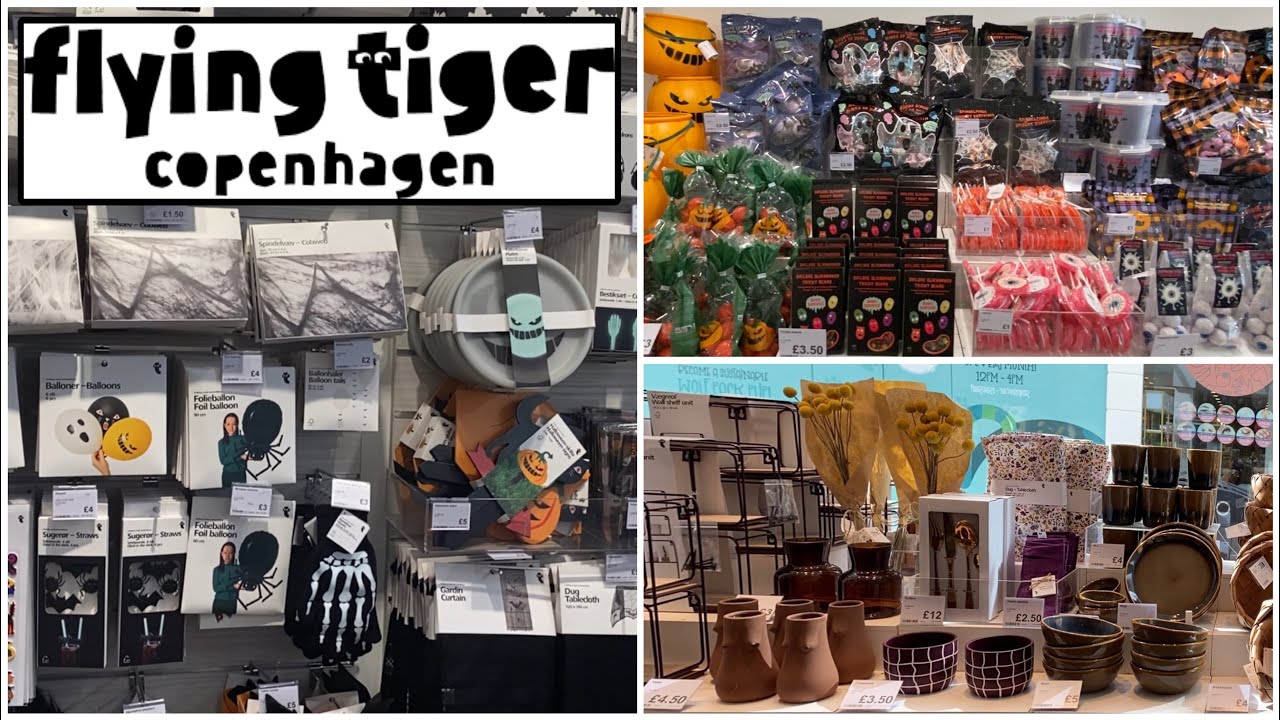WHAT'S NEW IN FLYING TIGER 🎃 AUTUMN 2023 🍂 Shop With Me 😉 Halloween, Home & More