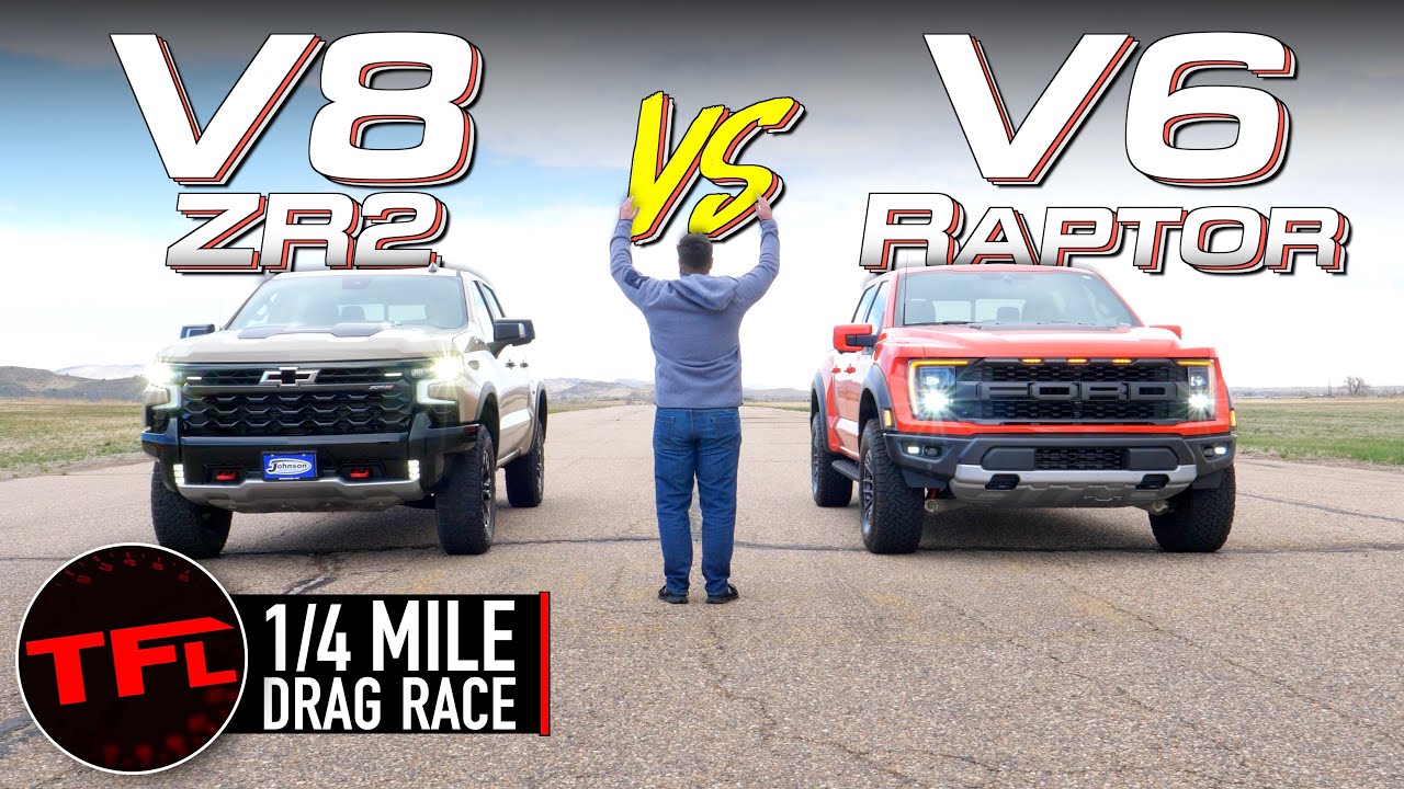 Chevy против Ford: сможет ли новый Silverado ZR2 конкурировать с Ford Raptor?
