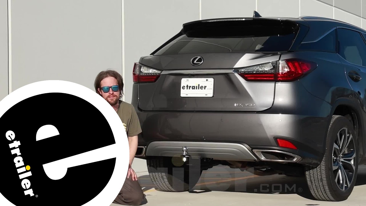 Installing the Stealth Hitches Hidden Trailer Hitch Receiver with Towing Kit on a 2022 Lexus RX 350