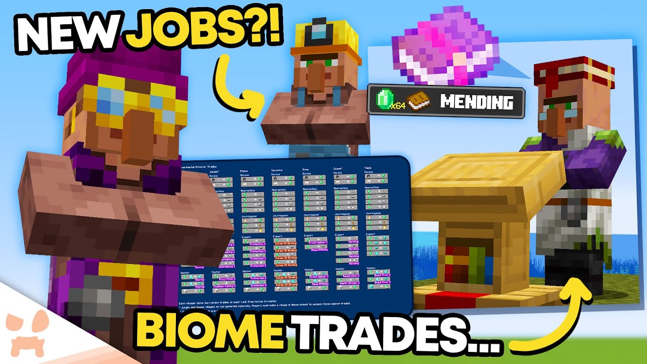 THE CONTROVERSIAL MINECRAFT TRADING UPDATE IS BACK + NEW VILLAGERS NEXT?!