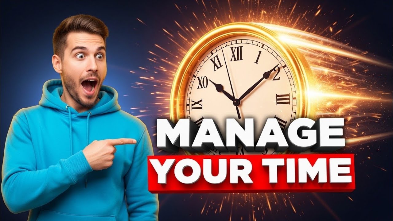 How to Manage Your Time Effectively | English Speaking Practice for Better Productivity