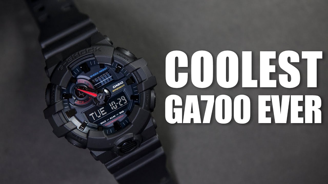 CASIO G-SHOCK GA-700BMC-1A - UNBOXING & REVIEW