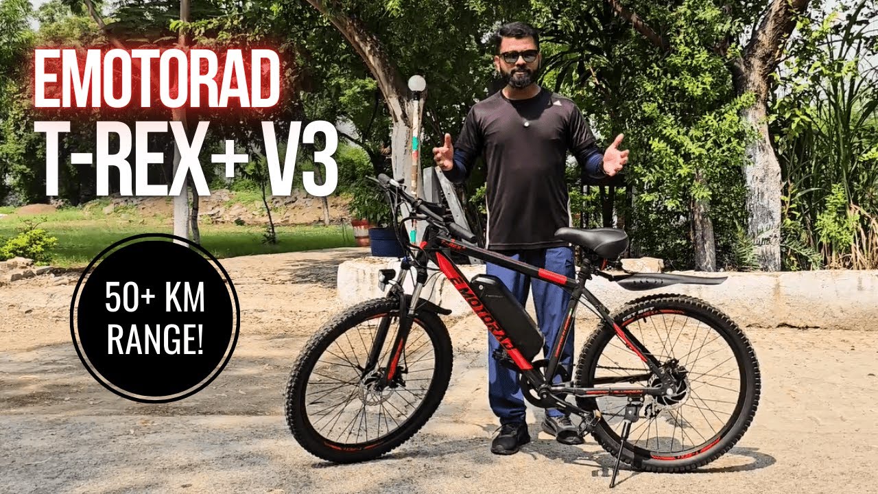 Made in India E Motorad T-Rex+ V3 Review | Best E-Bike in India! | Motorxone