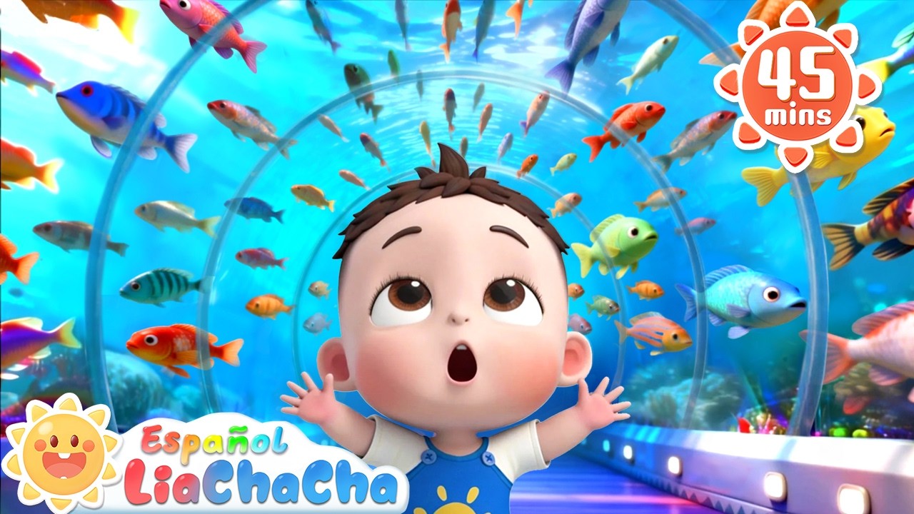 Canción de los Animales del Mar | LiaChaCha en Español - Canciones Infantiles