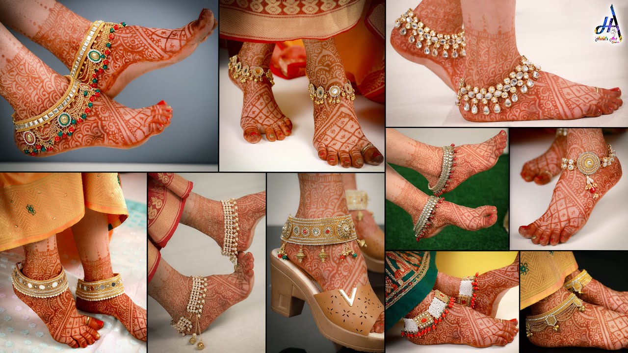 #Trending: 10+ Payal Design That We Spotted on Bridal | DIY Payal Making At Home