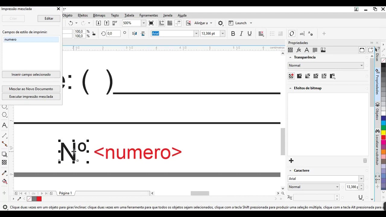 Como Criar uma Rifa Numerada no Corel Draw