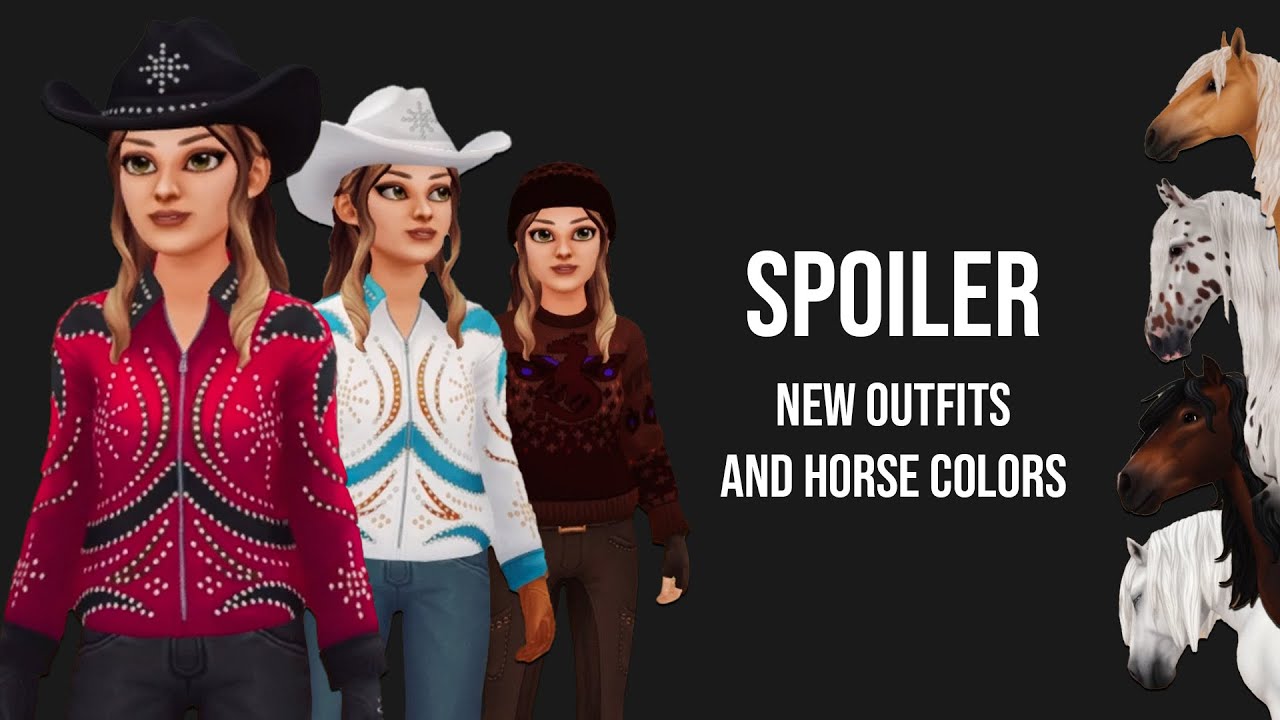 SPOILER - New Outfits & Horse Colors | SSO Secrets