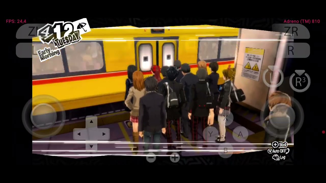 Gameplay Persona 5 Royal Switch di Android | iQOO Z10 Snapdragon 7s Gen 3 + Eden Emulator v0.1.1