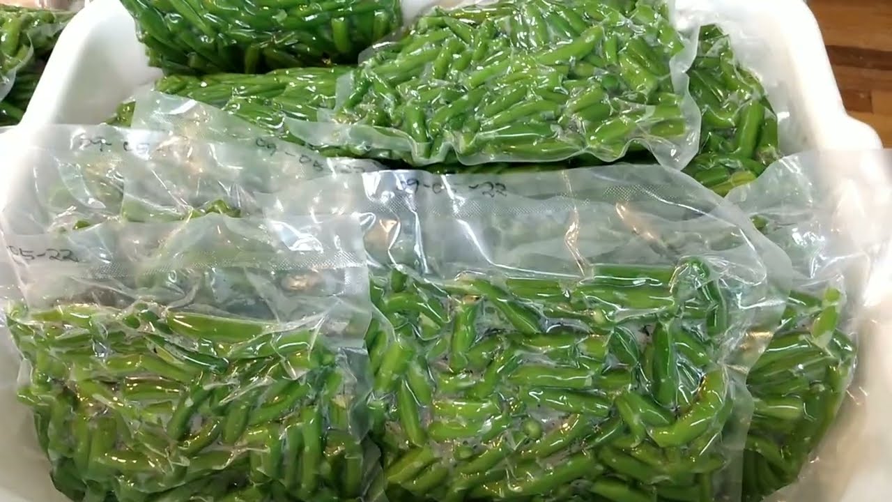 HOW TO FREEZE GREEN BEANS