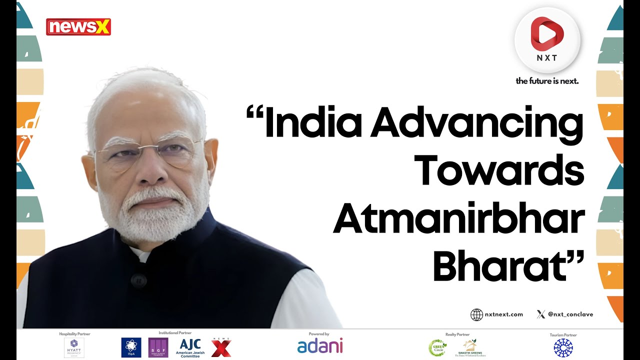 NXT Conclave 2025: PM Narendra Modi Lauds NewsX World, Highlights Atmanirbhar Bharat | NewsX