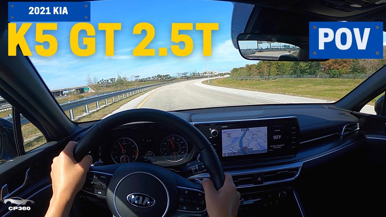 2021 Kia K5 GT 2.5 Turbo ► Test Drive POV