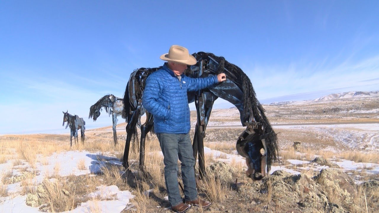 Best of Montana Moment: Bleu Horses are sculptor's gift to Montana