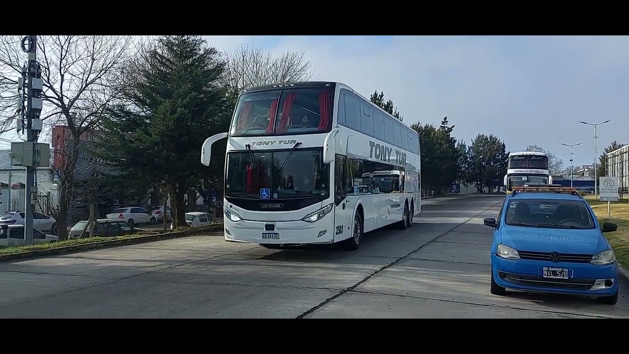 Tony Tur interno 2303 saliendo de Terminal De Omnibus Mar del Plata