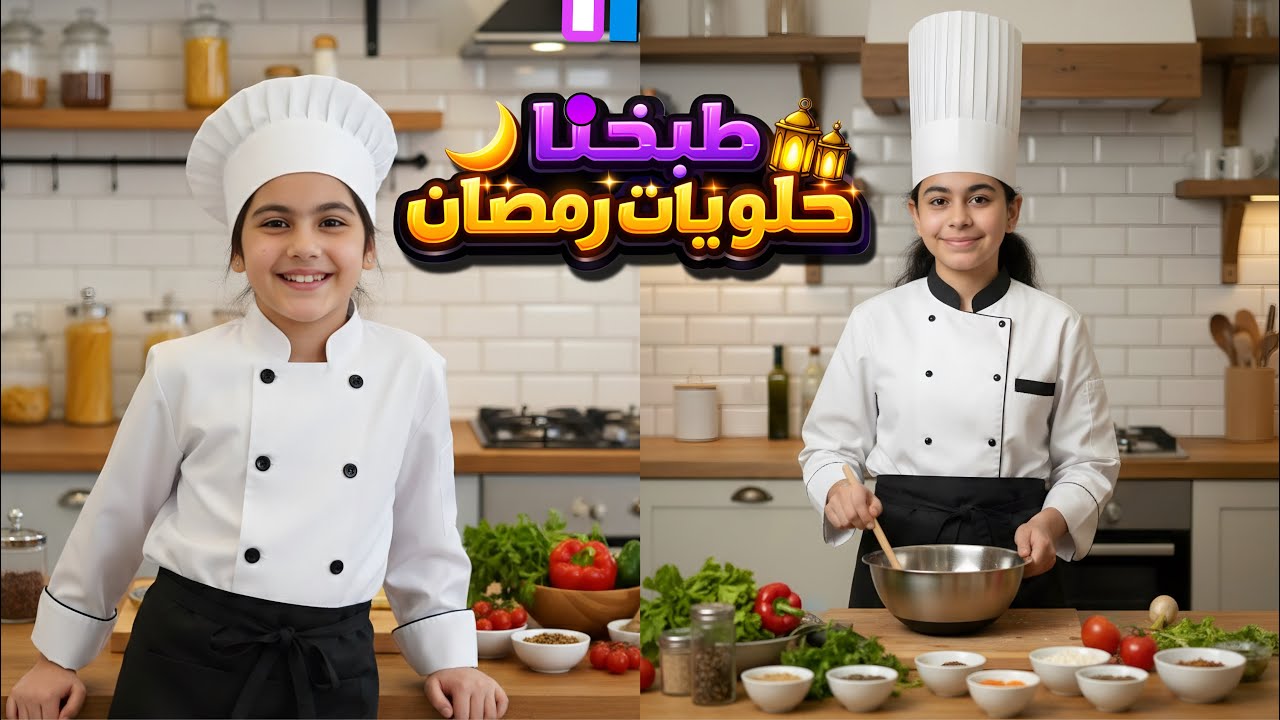أول يوم رمضان في بيتنا 🌙✨ | البنات يحضروا حلويات رمضان وأجواء عائلية 😍
