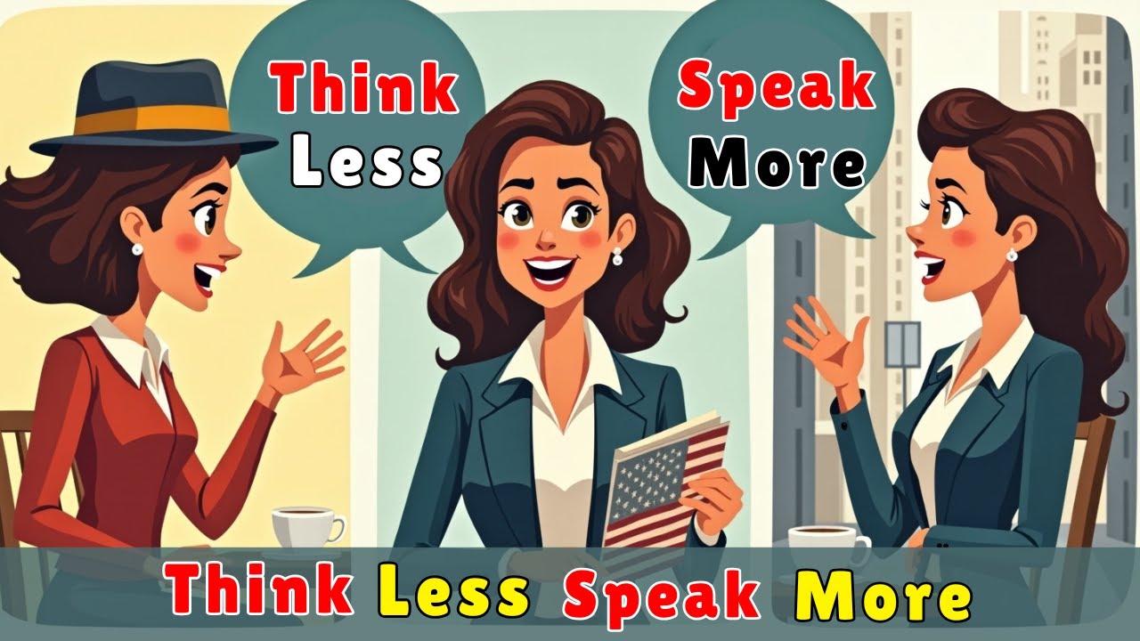 Think Less Speak More | Improve Your English Speaking | English Speaking Practice | English Podcast
