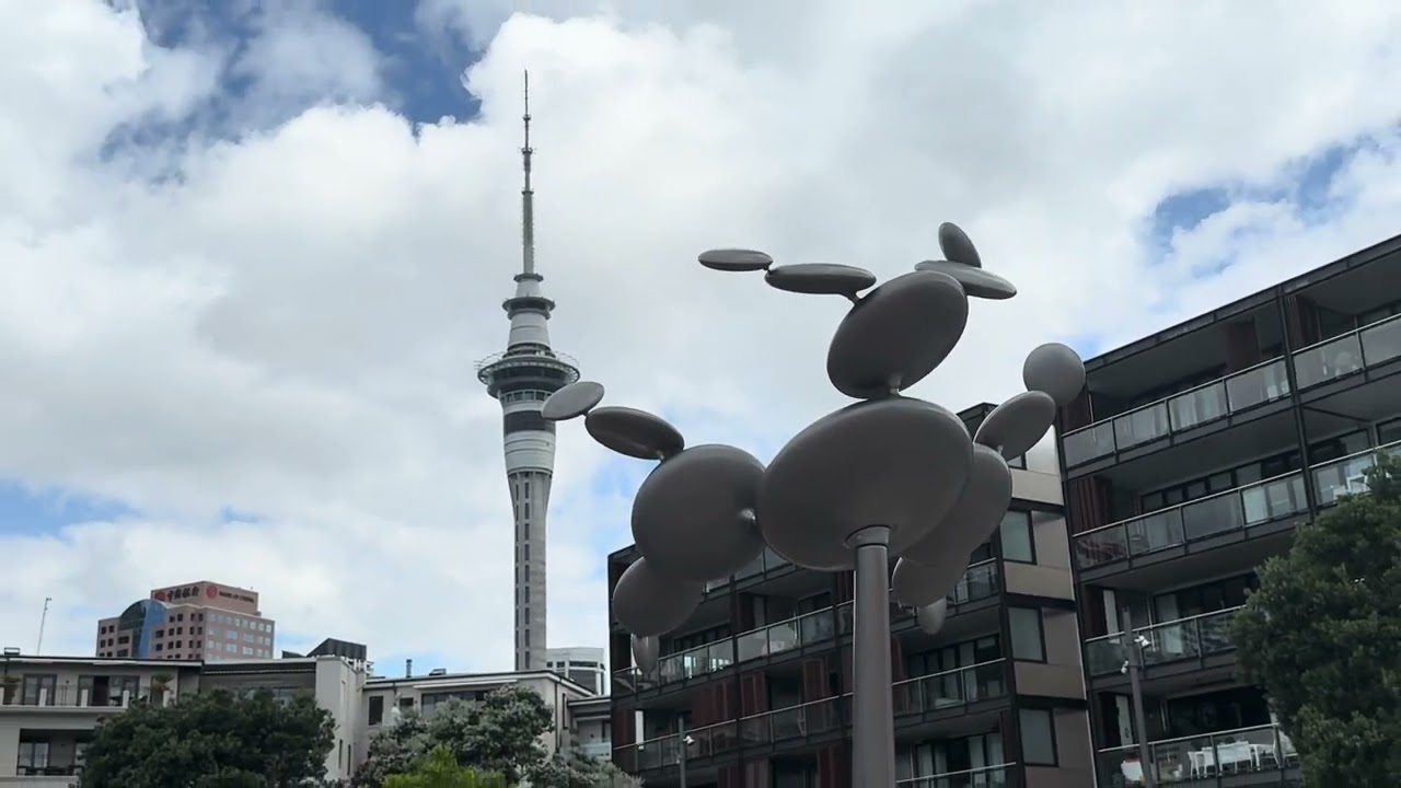 A Scenic Walk from Quay Street to Viaduct Harbour | Auckland, New Zealand 🌊🚶‍♀️