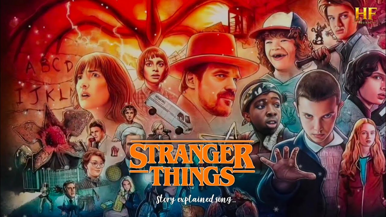 Stranger things Explained Song | Andheron me bhi ham sath khade.... 2026 Full Story S1 to S5...... 